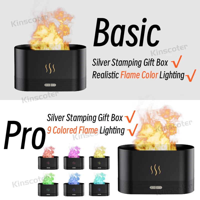 Purely You™ | Flame Aroma Diffuser & Humidifier