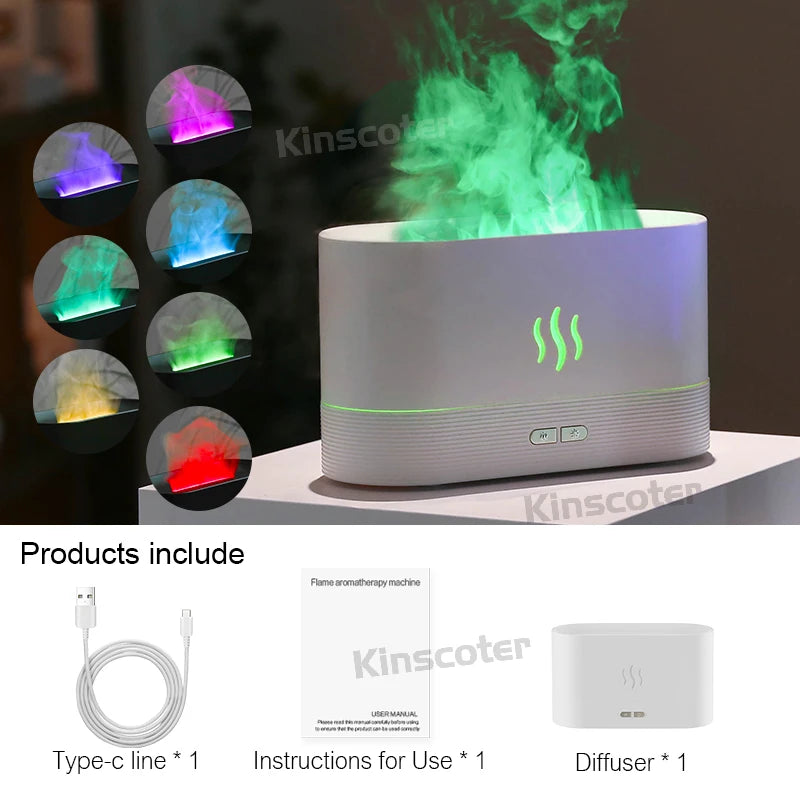 Purely You™ | Flame Aroma Diffuser & Humidifier
