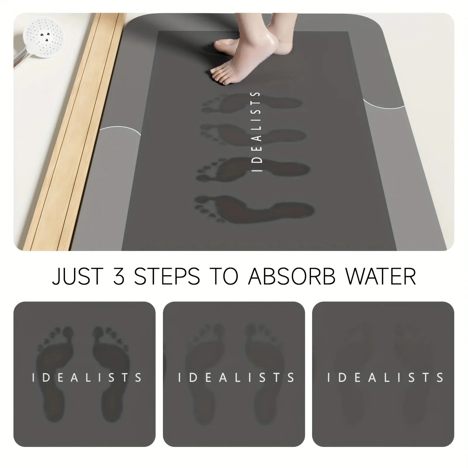 Purely You™ | Diatomaceous Earth Bath Mat