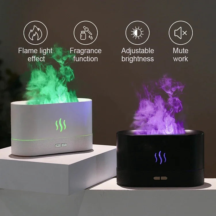 Purely You™ | Flame Aroma Diffuser & Humidifier