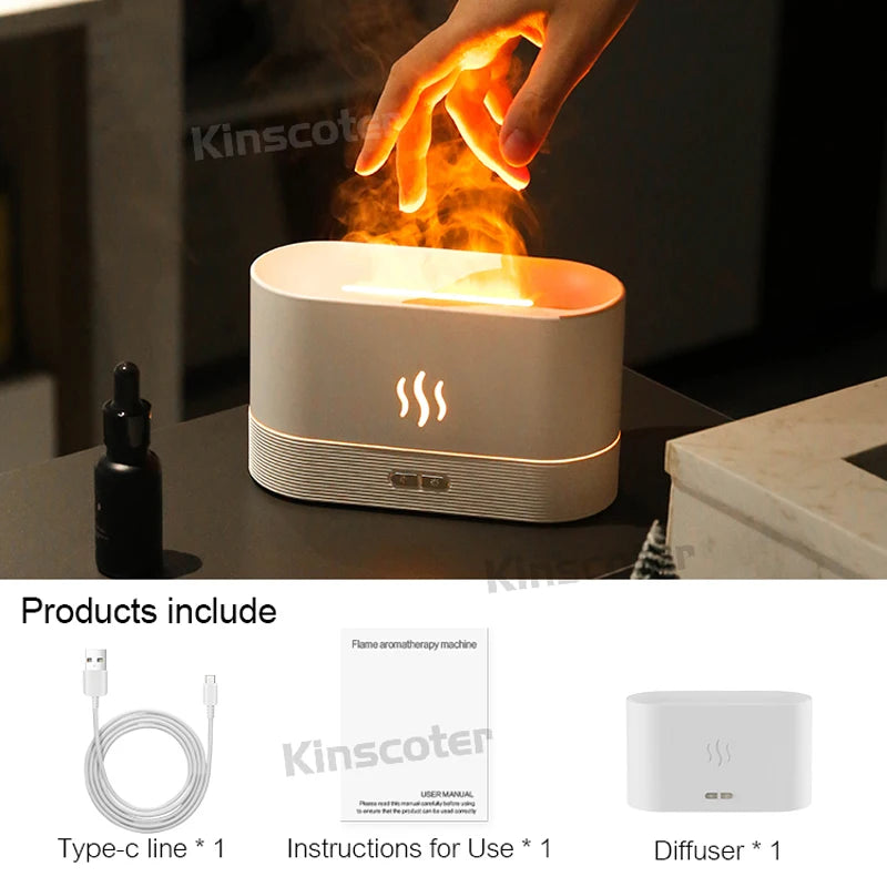 Purely You™ | Flame Aroma Diffuser & Humidifier